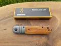 Сгъваем джобен нож Browning с дървена дръжка DA343, снимка 4