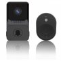Видео звънец с WiFi интелигентна камера, безжичен звънец с HD изображение,аудио, нощно виждане