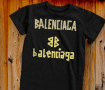 Тениска Balenciaga, Маркови тениски ,Баленсиага,черна тениска, снимка 3