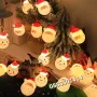 Коледни лампички Украса Дядо Коледа , снимка 3