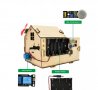 Ардуино, Smart Home Kit with Board for Arduino DIY STEM, снимка 2