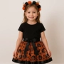 Halloween / Хелоуин комплект за момиче – пола ту-ту вещица с диадема_1255366, снимка 1
