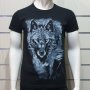 Нова мъжка тениска с дигитален печат Сив Вълк, Серия Вълци, снимка 9