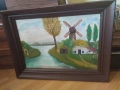 Продавам стара холандска картина, снимка 4
