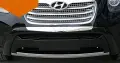 Комплект преден и заден ролбар за Hyundai Santa Fe 2010–2012 черен, снимка 2