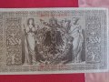 Райх банкнота 1000 марки 1910г. Германия перфектна за колекция 28302, снимка 9