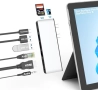 Нов Surface Pro 9/Pro X Хъб с 4K HDMI, USB 3.0, Ethernet и SD/TF четец, снимка 1