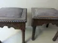 Резбовани табуретки, снимка 7