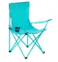 Къмпинг стол сгъваем тюркоаз с калъф 54x54x87cm S_1235217, снимка 1