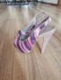 Сандали на висок ток, снимка 1 - Дамски обувки на ток - 44717137