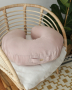 Babyly ленена възглавница за хранене – розова, снимка 1 - Аксесоари за кърмачки - 44746890