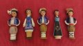 Дървени мускалчета, кукли подаръци от БГА Балкан. 