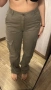 Stradivarius cargo/карго панталон в цвят каки/khaki, снимка 7