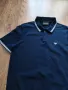 Emporio Armani Cotton Printed Logo Stretch - страхотна мъжка тениска КАТО НОВА М, снимка 4