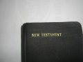 Стара Джобна Библия На Англ.Език-1809г-"New Testament"-New York-Since 1809, снимка 2