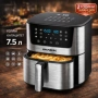 Дигитален въздушен фритюрник Hausberg HB-2363IN – 7.5L, тъч дисплей, 12 програми, снимка 1