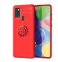  Samsung Galaxy A21s Силиконов удароустойчив гръб с метален пръстен , снимка 2