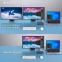 Нов 12-в-1 USB 3.0 докинг станция с двоен HDMI дисплей 6*USB порта SD TF четец, снимка 4