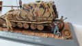 Диорама макет ремонт на танк втората световна, снимка 4