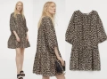 Рокля H&M леопардов принт, снимка 1