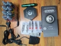 НОВ комплект за татуировки Wormhole Tattoo WTK106, ротационна със захранване, 15 игли, 8 мастила..., снимка 8