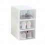 3823 Пластмасови кутии за съхранение на обувки с прозрачен капак, снимка 12