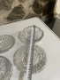 4 бр.тежки ,кристални пепелници , снимка 2