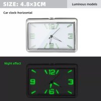 Луминисцентен компактен часовник за кола АВТОМОБИЛ , снимка 11 - Аксесоари и консумативи - 40707417