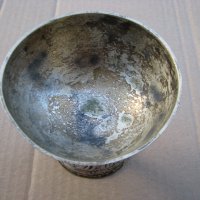 Посребрена чаша , снимка 1 - Антикварни и старинни предмети - 30107752