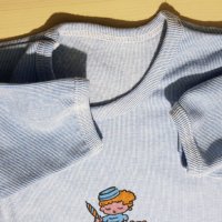 Детска тениска фанелка и вълнен чорапогащник 8 - 10 год, снимка 4 - Детски тениски и потници - 36609473