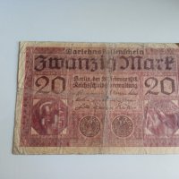 20 марки 1918 Германия, снимка 1 - Нумизматика и бонистика - 37108302