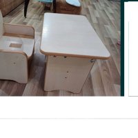 Детско бюро със стол, снимка 1 - Мебели за детската стая - 42243649
