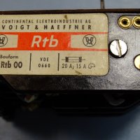термична защита VOIGT&HAEFFNER conti electro 6 Rtb 00 3-6A, снимка 3 - Резервни части за машини - 37247555