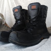 кубинки работни Ergos® Montana 3 Black Leather Composite Safety BOOTS ,100% естествена кожа, снимка 1 - Други - 42758014