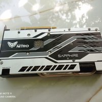 Видеокарта SAPPHIRE RX 480 8 GB NITRO +, снимка 2 - Видеокарти - 36872878