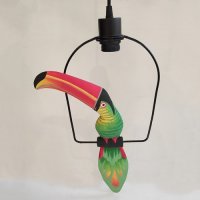 Комплект 2 лампи с папагали, снимка 7 - Лампи за таван - 35510100
