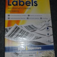 Самозалепващи етикети A4 100 листа , снимка 3 - Друго - 38888615