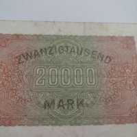 Райх банкнота - Германия - 20 000марки / 1923 година - 17991, снимка 8 - Нумизматика и бонистика - 31020370