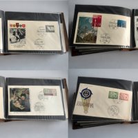 Албум със пощенски пликове от 60-те год, снимка 2 - Филателия - 39109021