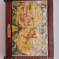 Стара дървена кутия, снимка 2 - Антикварни и старинни предмети - 38414198