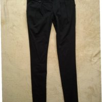 Черен прав панталон тип цигара , снимка 1 - Панталони - 29247964