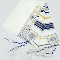 Талит ✡︎ - еврейски молитвен шал, снимка 7 - Шалове - 28933328