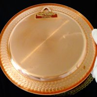 Медна чиния,пано,плато,поднос с герб на Кönigsberg. , снимка 4 - Антикварни и старинни предмети - 37818432