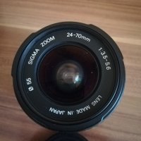 Sigma Aspherical 24-70mm 1:3.5-5.6 D , снимка 5 - Обективи и филтри - 29630158