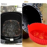 Силиконова тавичка за air fryer , снимка 7 - Съдове за готвене - 39579807