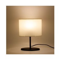 Нощна лампа, настолна, овал, кабел 125см, 20х10,5х28 см, снимка 2 - Настолни лампи - 42447757