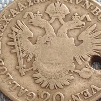 Сребърна монета 20 кройцера 1831г. Франц първи Виена Австрийска империя 12231, снимка 8 - Нумизматика и бонистика - 42915155
