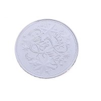 Коледна монета , дядо коледа , нова година, снимка 2 - Нумизматика и бонистика - 30613063