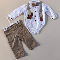 Бебешки костюм Размери -68,74,80,86 Цена -28 лв, снимка 1 - Комплекти за бебе - 44351052