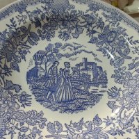 Стар порцелан купа чиния, снимка 1 - Антикварни и старинни предмети - 44343879
